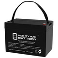 Mighty Max Battery 12V 60AH Group 34 Replacement Battery For Fire Alarm Systems ML-GROUP3487